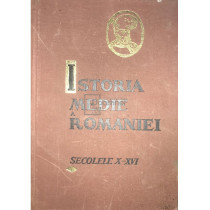 Istoria medie a Romaniei - secolele X-XVI