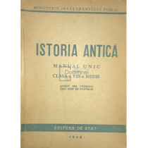 Istoria antica - Manual unic pentru clasa a VIII-a medie