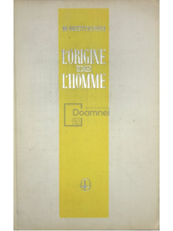 M. Nestourkh - L'origine de l'homme - 1976 - Cartonata