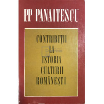 Contributii la istoria culturii Romanesti