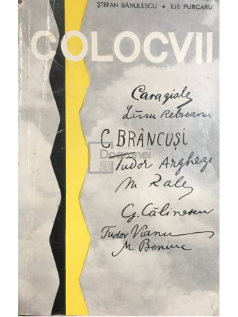 Stefan Banulescu - Colocvii - 1964 - Brosata