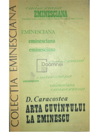 Arta cuvantului la Eminescu