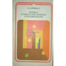 Istoria literaturii romane contemporane
