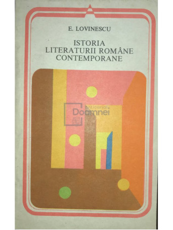 Istoria literaturii romane contemporane