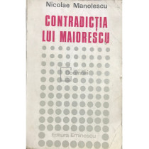 Contradictia lui Maiorescu (semnata)