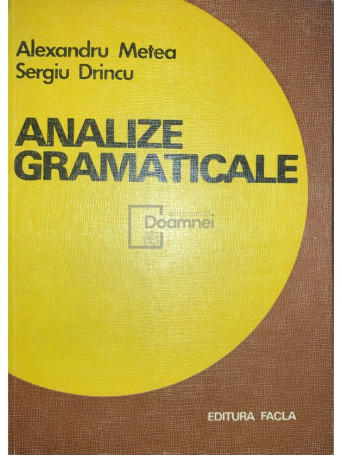 Analize gramaticale