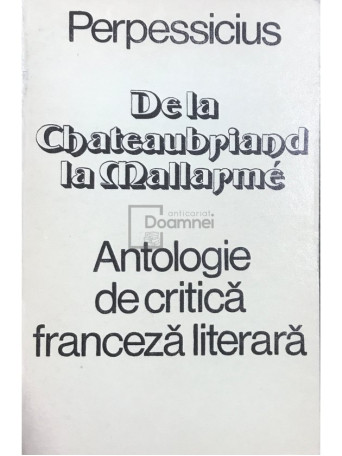 De la Chateaubriand la Mallarme