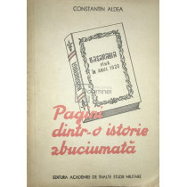 Pagini dintr-o istorie zbuciumata