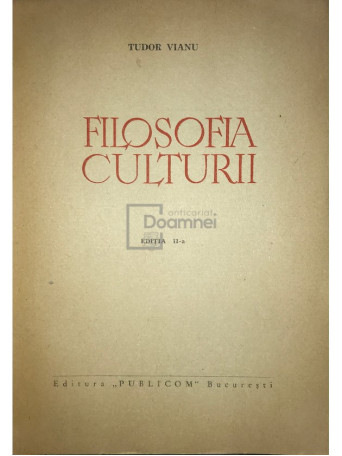 Filosofia culturii