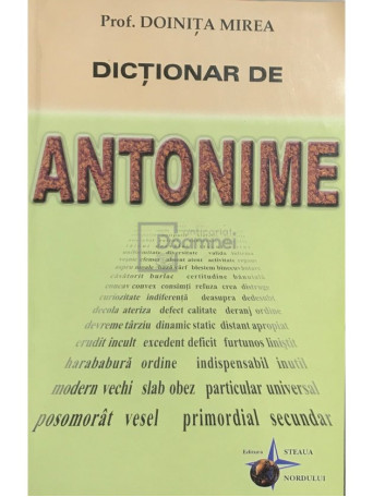 Dictionar de antonime