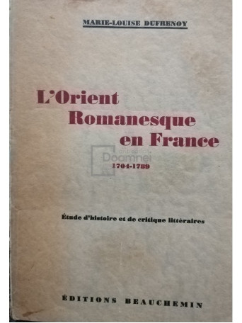 L'Orient Romanesque en France