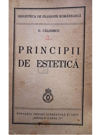 Principii de estetica