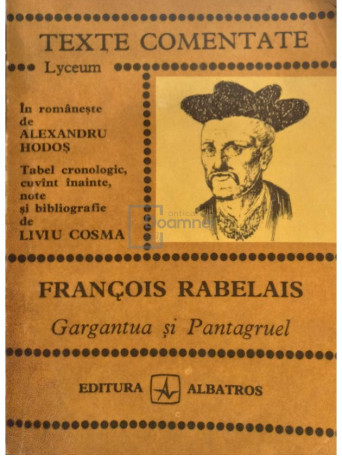 Alexandru Hodos - Francois Rabelais - Gargantua si Pantagruel - 1980 - Brosata