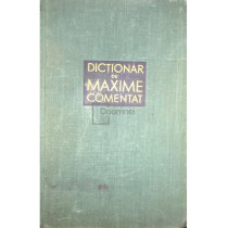 Dictionar de maxime comentat