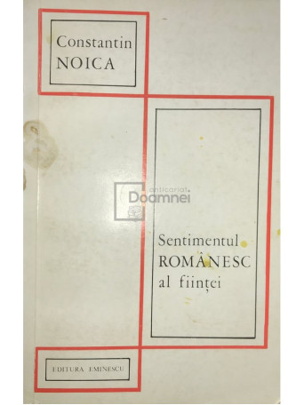 Sentimentul romanesc al fiintei