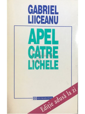 Apel catre lichele (dedicatie)
