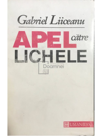 Apel catre lichele