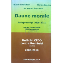 Daune morale. Jurisprudenta 2008 - 2010