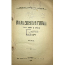 Evolutia sistemelor de morala
