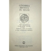 Gandirea hittita in texte