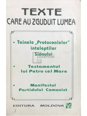Texte care au zguduit lumea