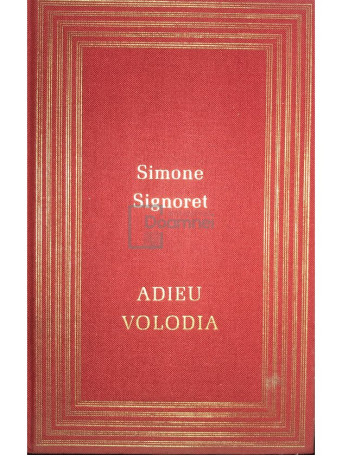 Simone Signoret - Adieu Volodia - 1985 - Cartonata