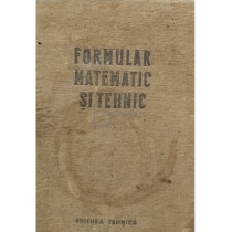 Formular matematic si tehnic