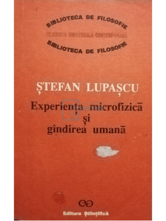 Experienta microfizica si gandirea umana