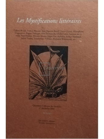 Les mystifications litteraires