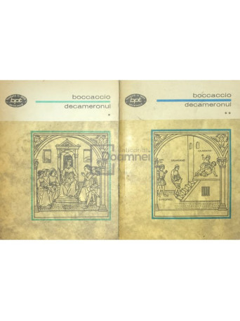 Giovanni Boccaccio - Decameronul, 2 vol. - 1966 - Brosata