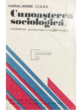 Cunoasterea sociologica
