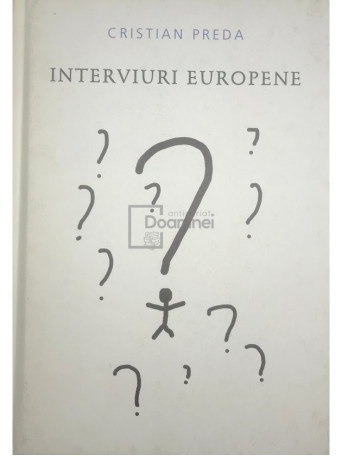 Cristian Preda - Interviuri europene - 2014 - Cartonata