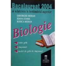 Biologie - Bacalaureat 2004