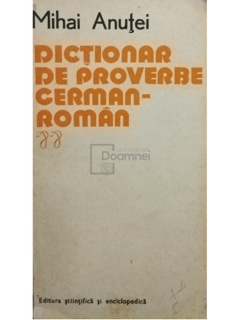 Dictionar de proverbe german - roman