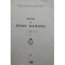 Revue des etudes roumaines, IX-X