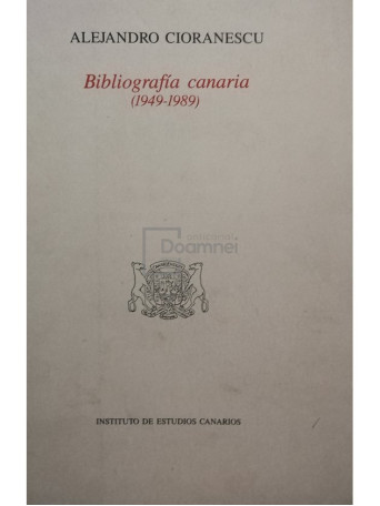 Bibliografia canaria (1949 - 1989)
