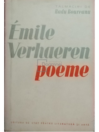 Emile Verhaeren - Poeme - 1960 - Brosata