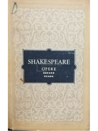 W. Shakespeare - Opere, vol. XI - 1963 - Brosata