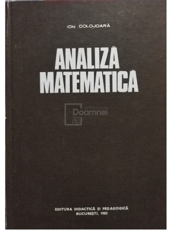 Analiza matematica