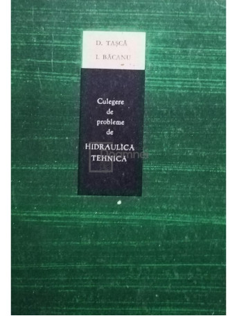 Culegere de probleme de hidraulica tehnica