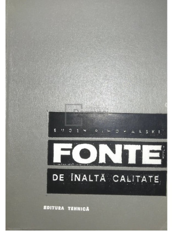 Fonte de inalta calitate