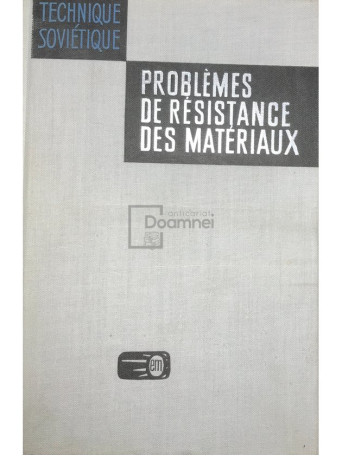 Problemes de resistance des materiaux