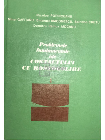 Problemele fundamentale ale contactului cu rostogolire