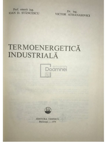 Termoenergetica industriala