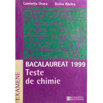 Teste de chimie. Bacalaureat 1999