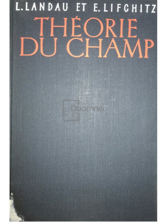 L. Landau - Theorie du champ, vol. II - 1966 - Cartonata