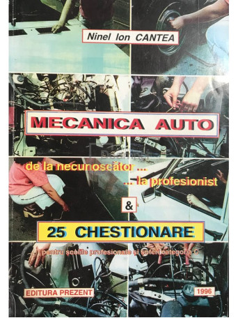 Ninel Ion Cantea - Mecanica auto - 1996 - Brosata