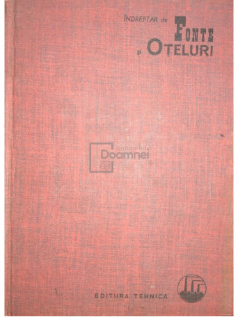 Indreptar de fonte si oteluri