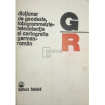 Dictionar de geodezie, fotogrammetrie-teledetectie si cartografie german-roman