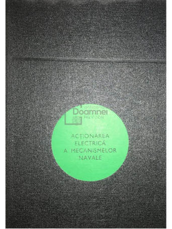 Actionarea electrica a mecanismelor navale